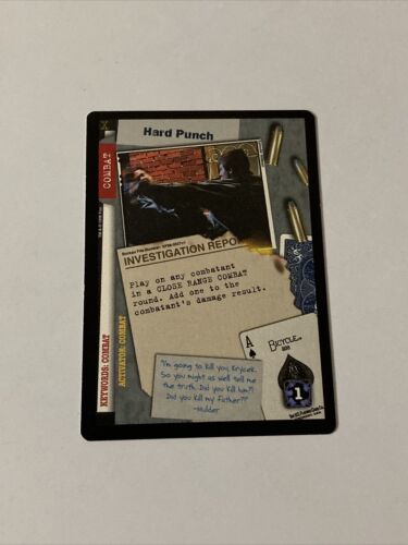 The X-Files CCG Combat Hard Punch - Picture 1 of 1