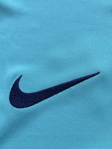 2017/18 Barcelona Away Jersey #10 Messi 2XL Nike Long Sleeve Soccer NEW - Picture 15 of 20