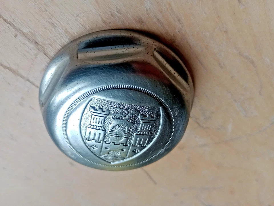 HEIDEMANN EINBECK -  alt Fahrrad Oldtimer KLINGEL Deckel Glocke Schelle - Bild 3 von 4