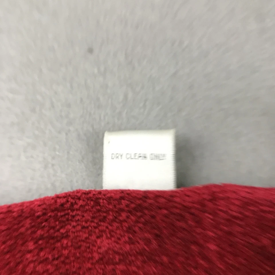 VTG Foxcroft Sweater Womens Large Red V Neck Button Up Lightweight Cardigan - Image 3 of 4