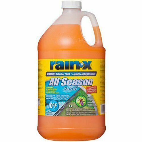 2 Pack Rain-X 5061320 All Season 2-in-1 Bug Windshield Washer