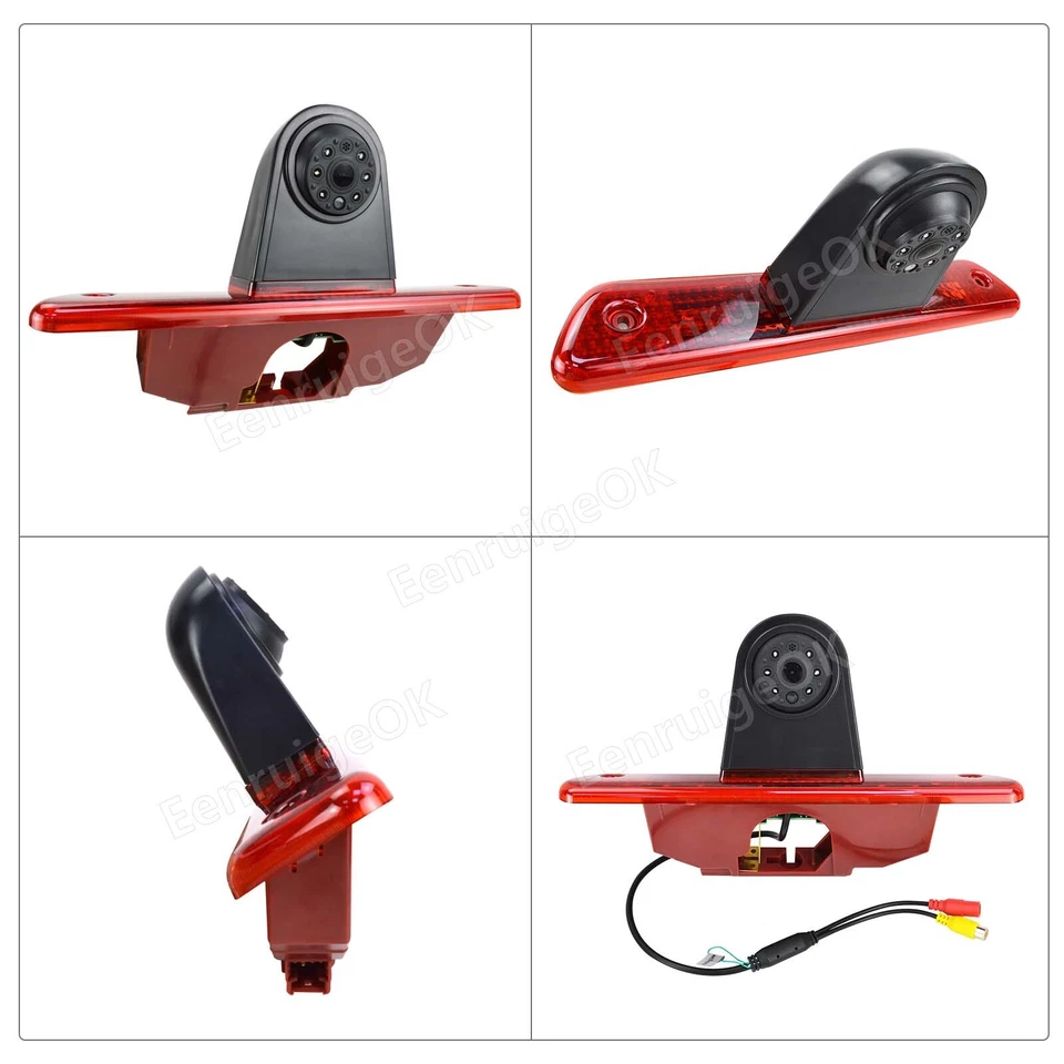 7" Monitor & Rear Brake Light Reversing Camera for Peugeot Expert Toyota Proace - Image 4 of 4