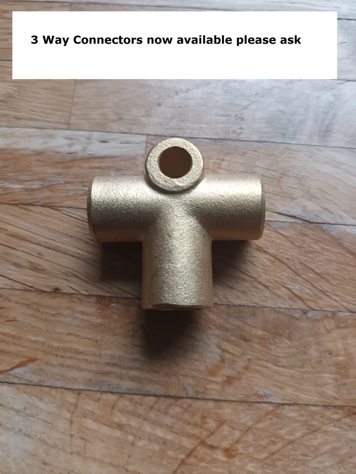 Juego completo de línea de tubo de freno posterior Triumph TR6 RHD Cupro Nickle Kunifer 2061R Foto 4 de 4