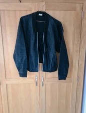 L'agence Black Bomber Jacket Woven