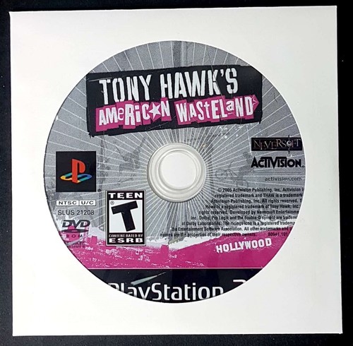 Tony Hawk American Wasteland Playstation 2 PS2 Disc Only - Picture 3 of 3