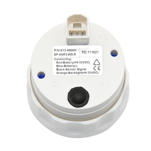 52MM Universal Gas Fuel Level Gauge 8Colors LED for Car Marine Boat 240-33 ohms - Picture 14 of 17