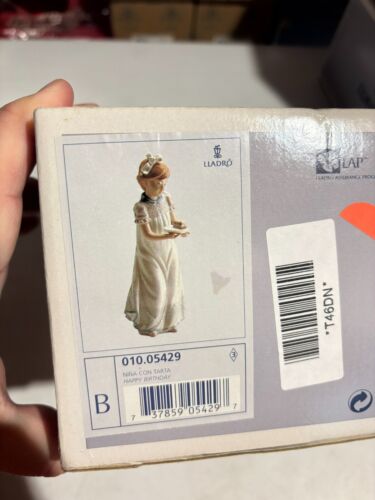 Lladro Porcelain Statue Happy Birthday 5429 RARE New M - Picture 6 of 6