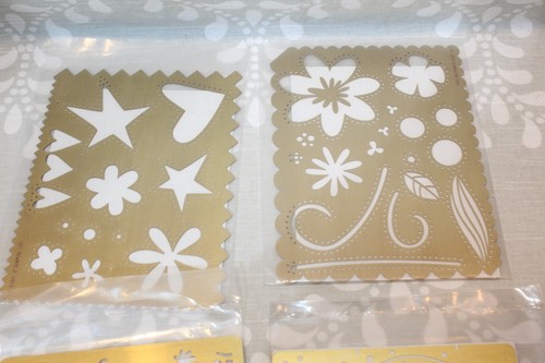 14 Stampin Up edle Messing Trockenprägeschablone Vorlagen NEU und sehr guter Zustand - Bild 9 von 10