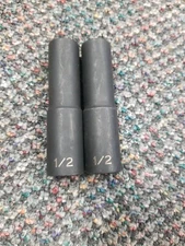 Grey Pneumatic 2016D 1/2" Drive Fractional Deep Impact Socket 1/2. Lot of 2