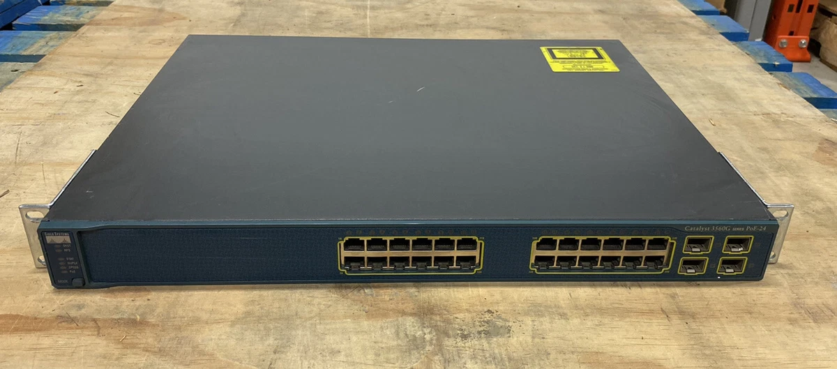 Cisco Catalyst 3560G Ethernet Switch Enterprise Network Switches