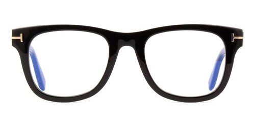 Tom Ford TF5820-B ECO 001 Black Plastic Optical Eyeglasses Frame 50-20-145