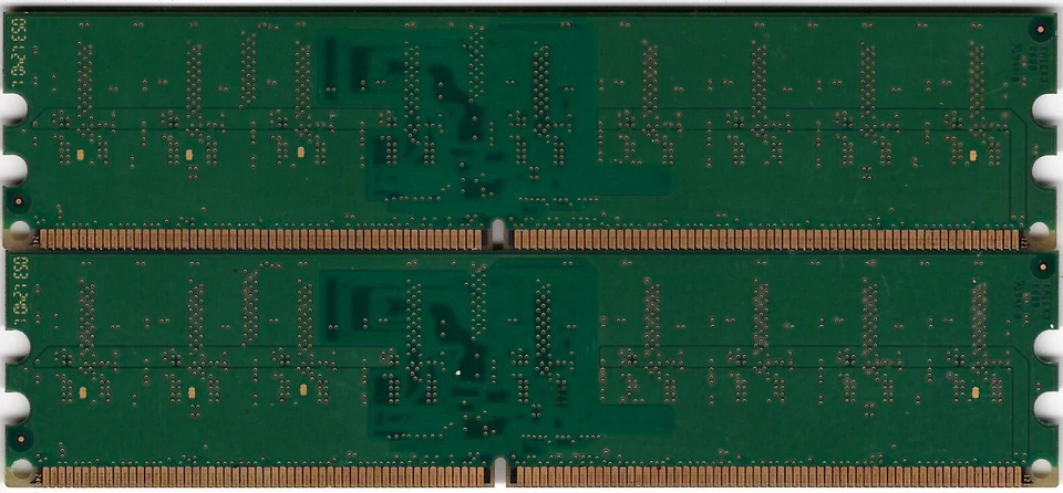 Samsung 1GB (2x512MB) 1Rx8 PC2 3200U M378T6553BZ3 Non-ECC SIMM Memory - Image 2 of 2