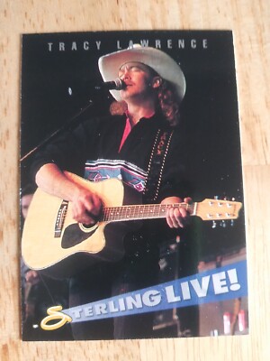 Tracy Lawrence | 1993 Sterling Country Gold Series 2 Sterling Live! #57 Music