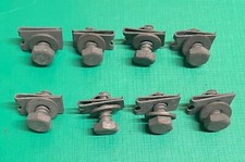 NEW Land Rover Series 2 2a 3 SHERARDIZED Front Wing to Bulkhead Fixing Kit 78392