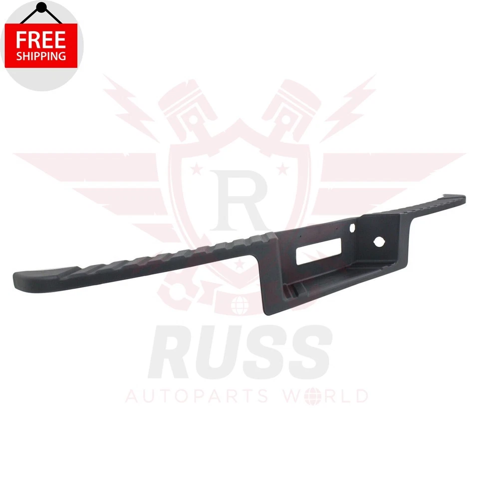 Fits 2004-2008 Ford F-150 Ford Rear Bumper Face Bar Step Pad Molding Trim Black Foto 4 de 4