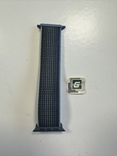 Apple Watch Sport Loop 45mm (42/44/46/49) Genuine OEM Storm Blue Used