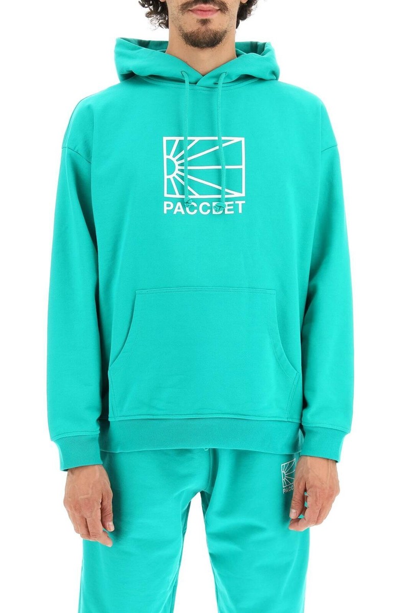 トップス RASSVET PACCBET MEN BIG LOGO SWEAT XL Rassvet Paccbet Logo Hoodie Black | SOMEWHERE®