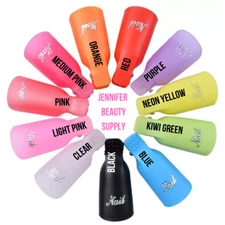 10 PCS PLASTIC NAIL SOAK OFF UV GEL ART POLISH REMOVER WRAP GELISH CLIP CAP