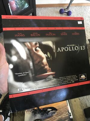Apollo 13 - Laser Disc - Tom Hanks - Kevin Bacon - Letterboxed Edition T2 2 Diac