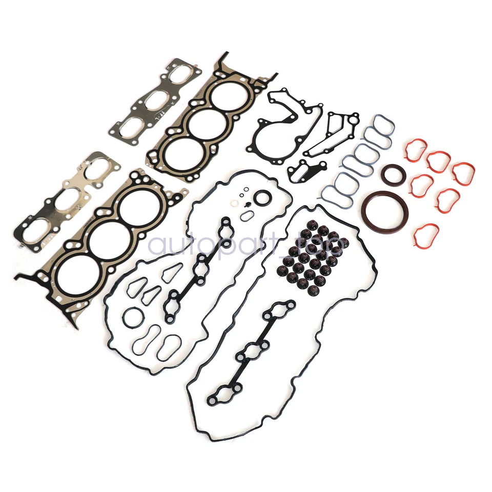 Комплект прокладок головки подходит для 2006-2012 Kia Sedona + Hyundai Veracruz 3,8 л - Изображение 3 из 4