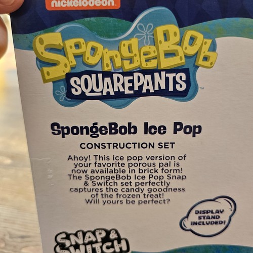 SpongeBob SquarePants Ice Pop Snap & Switch Building Set New Nickelodeon - Picture 9 of 13