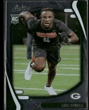 2021 Panini Absolute #175 Eric Stokes Green Bay Packers Rookie Retail Card