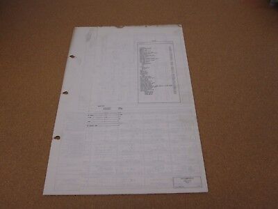 1972 Ford Bronco wiring diagram SHEET schematics service manual