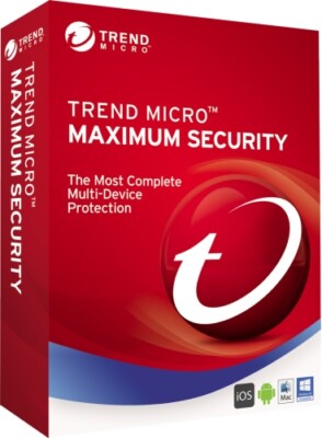 Trend Micro Maximum Security 2025, 1/3/5/10 Geräte,1/2/3 Jahre, Download