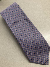 The Men's Store Bloomingdale's 100 Silk Lavender micro circle tie