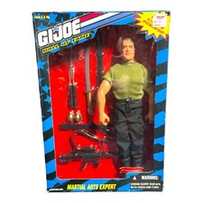 GI JOE Hall Of Fame Martial Arts Expert Collectible Toy Doll 27527 27525