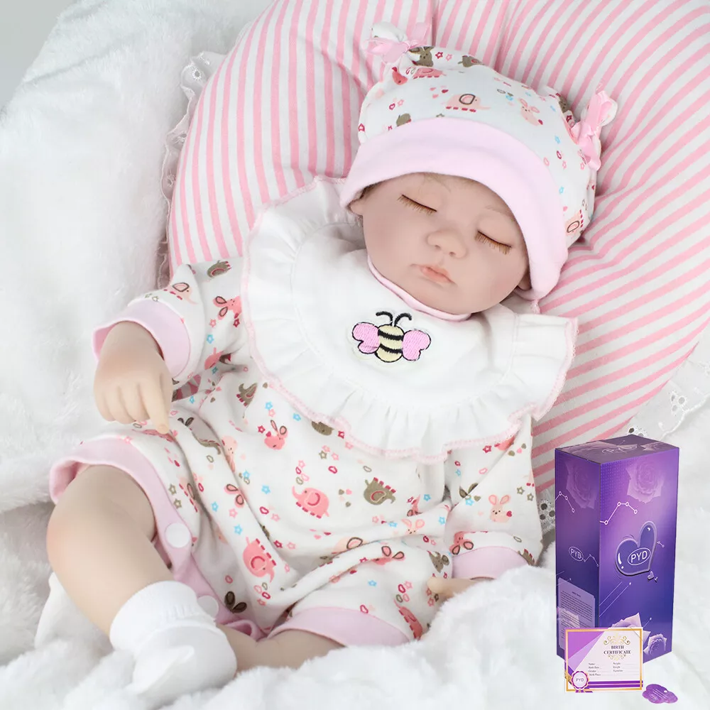 2018 NPK New Bebe Reborn Real Life Baby Soft Silicone Reborn