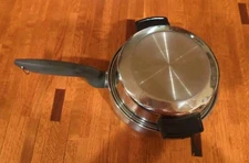PERMANENT 5-Ply Stainless 8" Sauce Pan/Skillet Mc2000 With Dome Lid 2qt