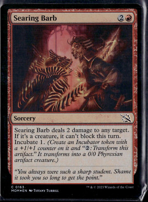 MTG Searing Barb! NM-Mint MTG Magic The Gathering