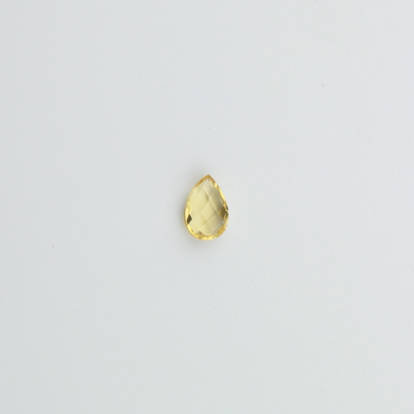 Natural Citrine Loose Gemstone 9x6 Pear Shape Checkerboard Cut | eBay