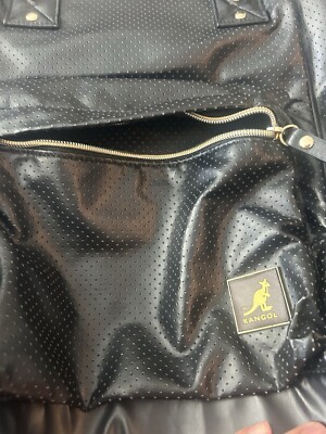 kangol mom backpack leather | eBay