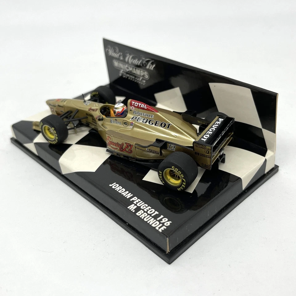 Modellino F1 Minichamps 1/43 Jordan Peugeot 196 M.Brundle - Immagine 2 di 3