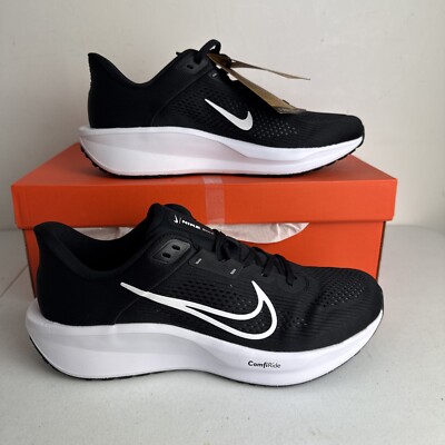 Nike Quest 6 Herren schwarz Größe 10 Turnschuhe brandneu im Karton FD6033-001