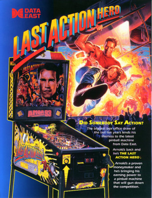 Last Action Hero Pinball (Data East) - ROM Upgrade chip