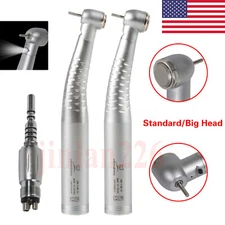 Dental 6H Fiber Optic Handpiece / LED E-generator 4 Hole Coupler KaV