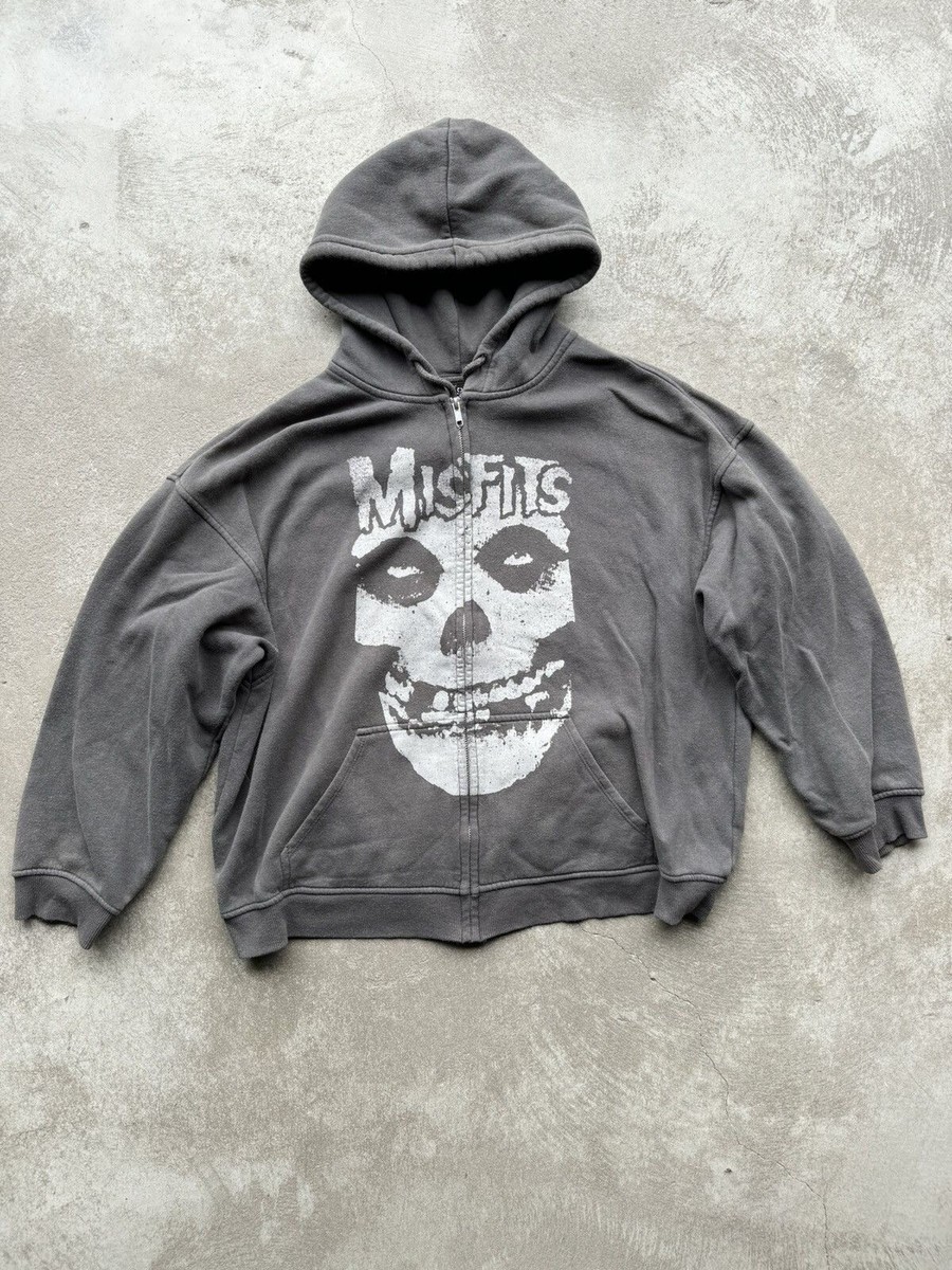 Misfits Band Punk Rock Hoodie Crimson Ghost H&m Rare | eBay