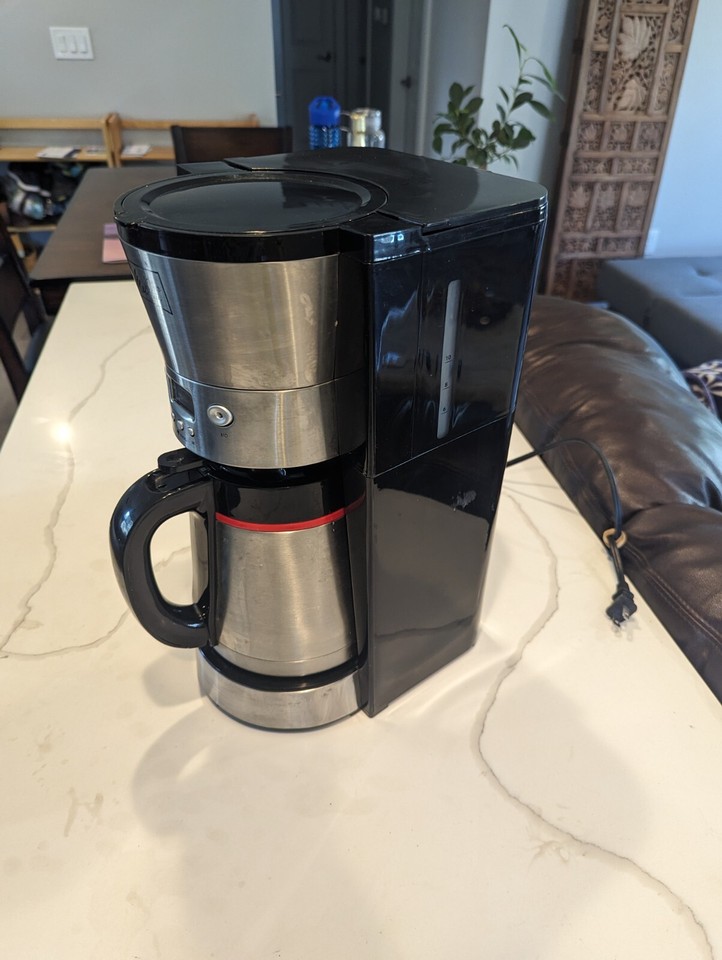 Melitta 46894 Coffee Maker 10 Cup Thermal Carafe Stainless Type A75 WORKS eBay