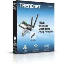 TRENDnet N600 Wireless Dual Band PCIe Adapter New