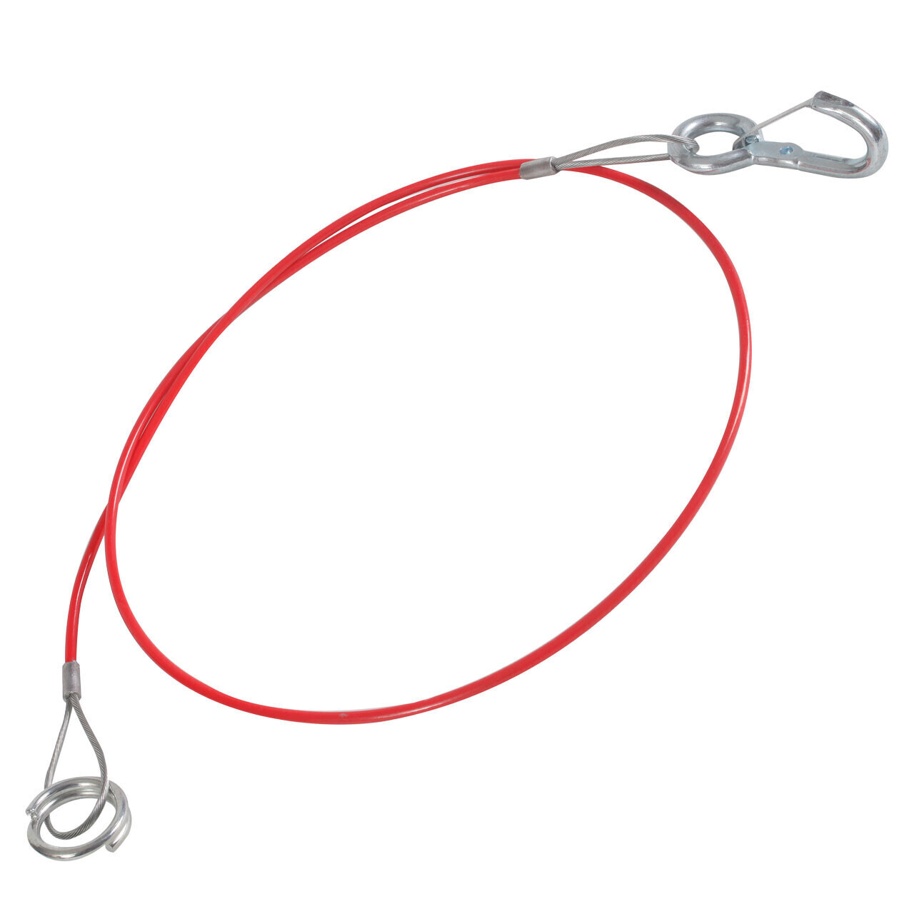 Kampa Caravan Breakaway Cable Trailer Towing 2mm x 1m Steel Cable