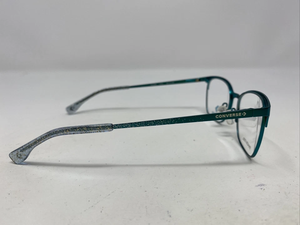 Marco de gafas con borde completo de metal verde azulado Converse VCJ008 VERDE AZULADO 48-15-130 P638 Foto 4 de 4