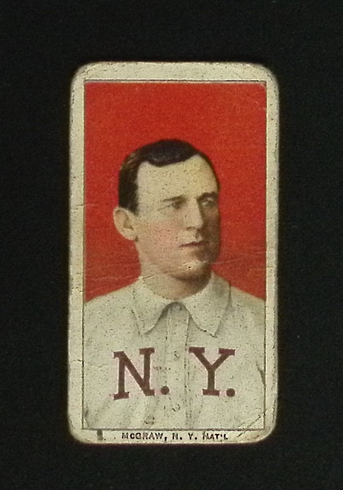 1909-11 T206 John McGraw Portrait (HOF) Piedmont 150/25 FR Baseball Card