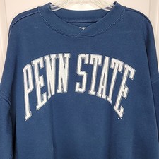 Vintage 90's PENN STATE Crewneck Sweatshirt Size XL Navy Blue Nittany Lions