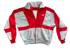 Vintage 1980s Nike Gray Tag Track Jacket Men  s S Sports Classic Full Zip