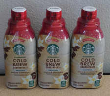 Starbucks Cold Brew Coffee Concentrate Sweetened Vanilla Chocolate 05/26