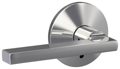 Schlage FC21-LAT-KIN Custom Latitude Passage & Privacy Door Lever - Chrome