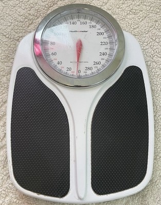Health o Meter Floor Scale  Model HAB 145KD-41 -400 LB Capacity large foot pads